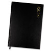 Black Collins A4 Daily Diary Black